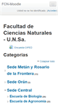 Mobile Screenshot of e-natura.unsa.edu.ar