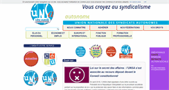 Desktop Screenshot of macif.unsa.org