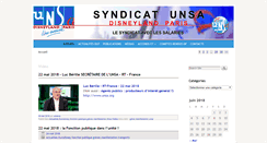 Desktop Screenshot of disney.unsa.org