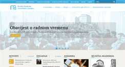 Desktop Screenshot of mas.unsa.ba